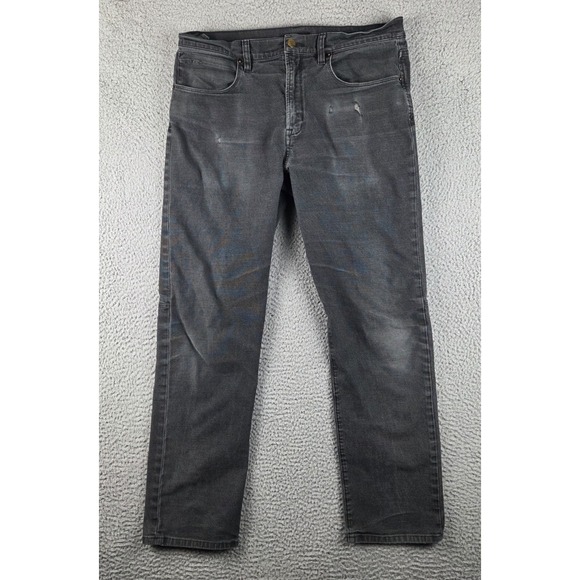 Proof Other - Proof Huckberry Jeans Mens 33x32 Black‎ Denim Mid Rise Straight Leg Grunge